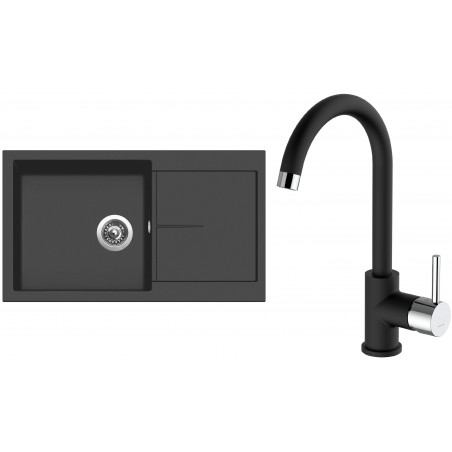 Set Sinks (dřez Infinity 860 NANO Nanoblack N6 + baterie Mix 35 Nanoblack N6)